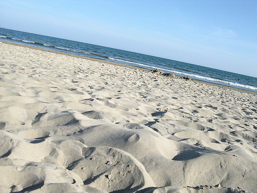 Plage du grand travers entre La grande motte et Palavas